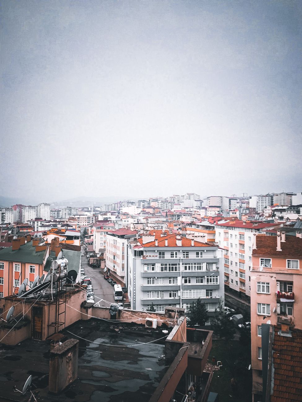 Samsun şehir manzarası ve konut siteleri