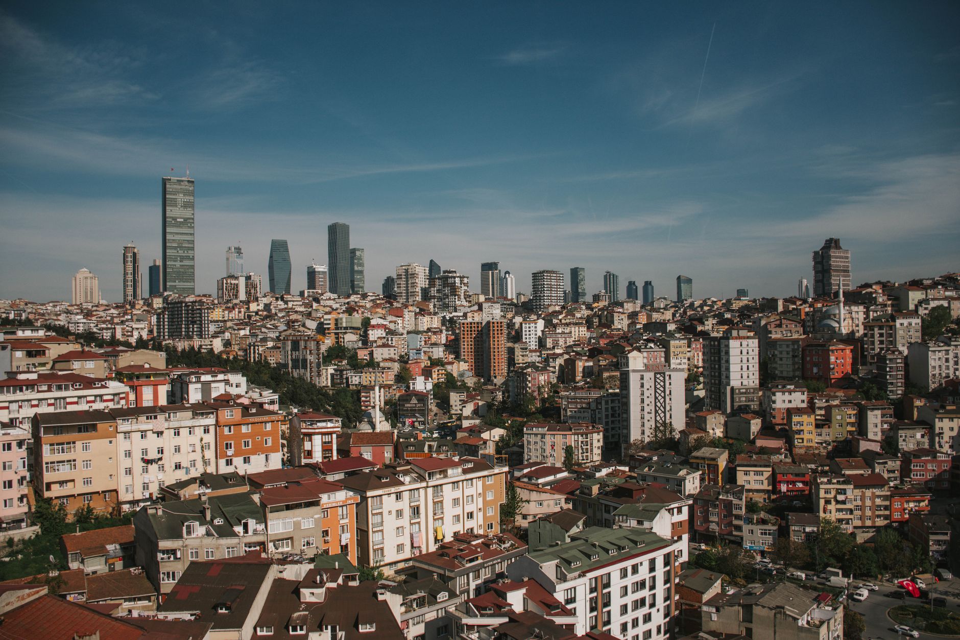 Türkiye'de büyük şehir silueti ve yeni konut projeleri