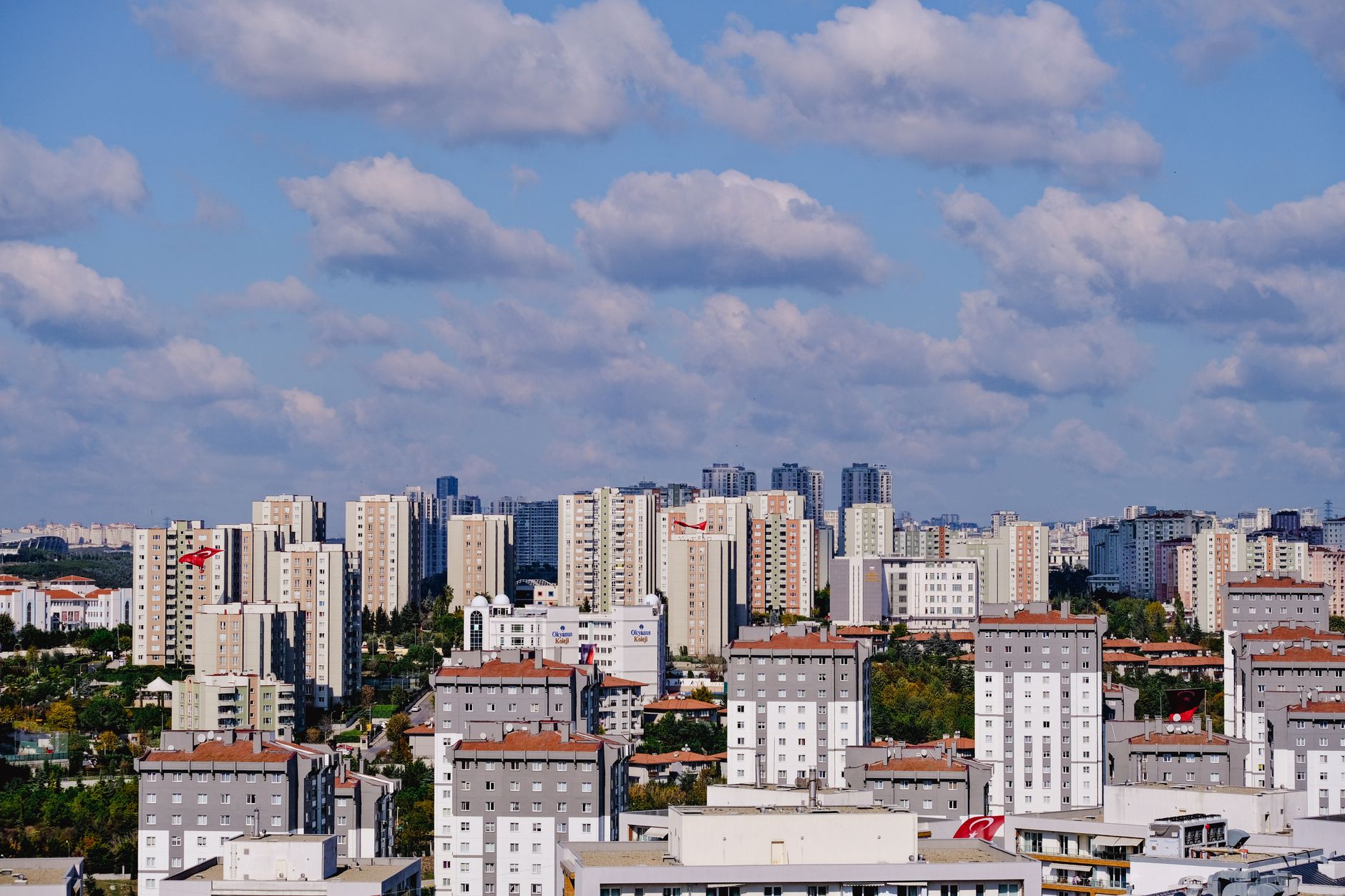 Türkiye'de yeni konut projeleri ve şehir silueti