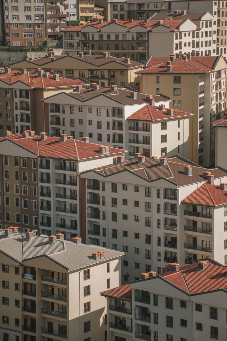 İstanbul konut siluetinde yoğun apartman dokusu