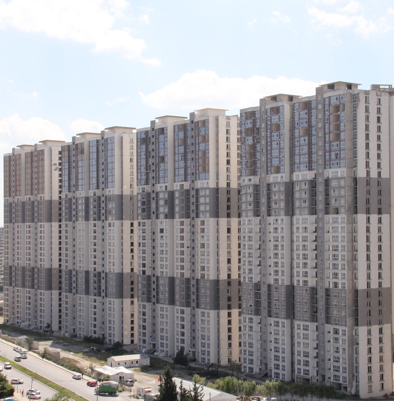 İstanbul'da modern konut projeleri ve yeni yapılaşma bölgesi
