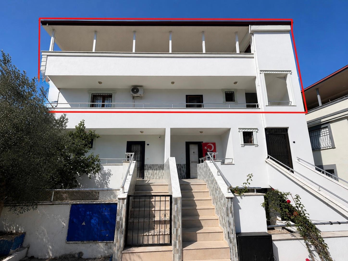 Seferihisar Ürkmez, teraslı Full Deniz Manzaralı Satılık Dublex Daire 2+1 — 28 / 30